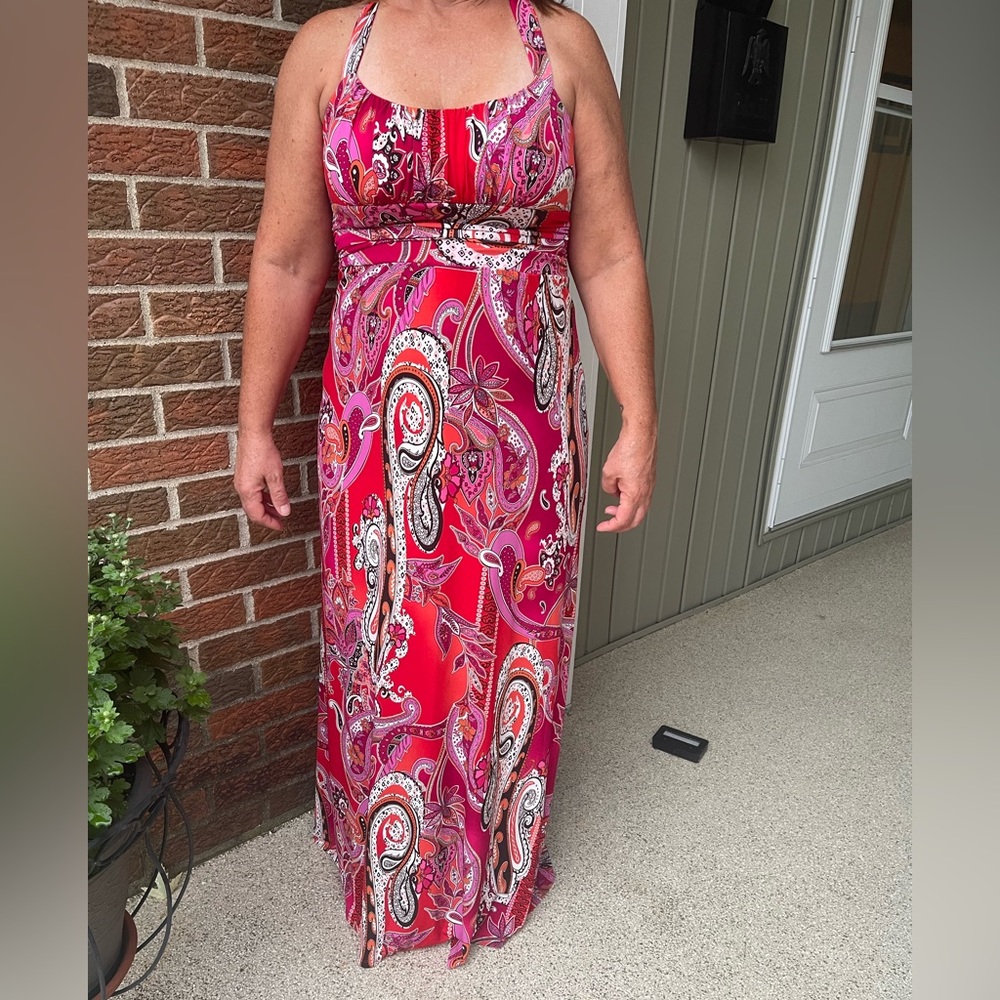 Paisley Maxi Dress - Picture 2 of 7